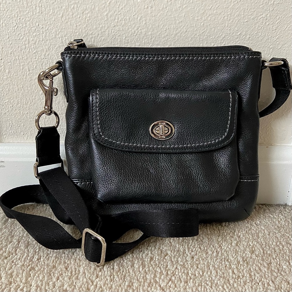 Black Coach Crossbody Purse
